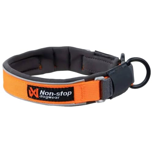 Non-Stop Dogwear Protektorenhalsband, Orange (50) von Non-stop dogwear