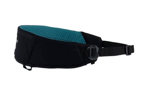 Non-Stop Dogwear Rush Gürtel, Schwarz/Blaugrün von Non-stop dogwear
