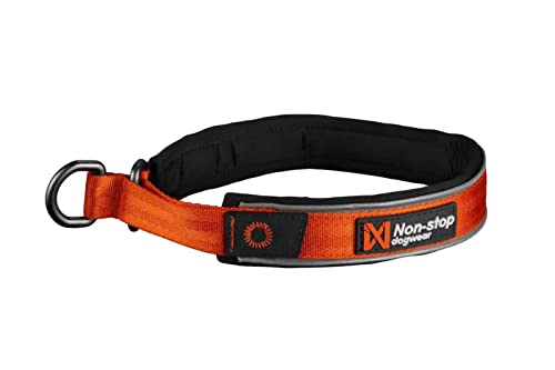 Non-stop dogwear Cruise Collar orange | Halsband mit Zugstopp - Das Bequeme, Größe:XXXL von Non-stop dogwear