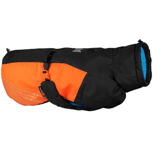 Non-stop dogwear Glacier Jacket 2.0, warme Hundejacke für Winter und kaltes Wetter mit Leinenöffnung und Beinschlaufen, Schwarz/Orange, Größe 30 für kleine Hunde Non-stop dogwear Glacier Jacket 2.0, warme Hundejacke für Winter und kaltes Wetter mit Leinenöffnung und Beinschlaufen, Schwarz/Orange, Größe 30 für kleine Hunde von Non-stop dogwear