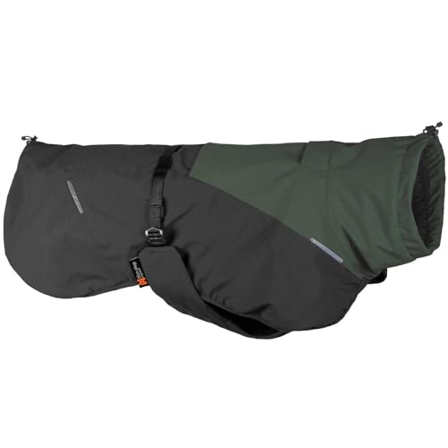 Non-stop dogwear Glacier Wool Jacket 2.0 |324 Green/Grey| mit Ulvang-Wollfutter, Größe:30 von Non-stop dogwear