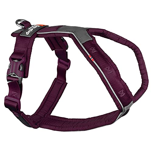 Non-stop dogwear Line Harness 5.0 |215| Führ und Alltagsgeschirr, Farbe:Purple, Größe:G 3 von Non-stop dogwear