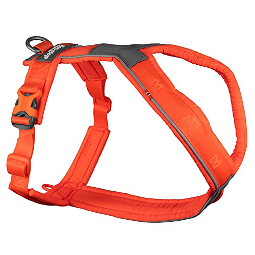 Non-stop dogwear Line Harness 5.0 |218| Führ und Alltagsgeschirr, Farbe:Orange, Größe:G 3 von Non-stop dogwear