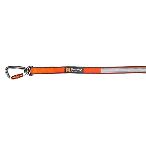 Non-stop dogwear Move Leash 1.5m Breite 15mm |15815| komfortable Hundeleine, Farbe:Orange von Non-stop dogwear