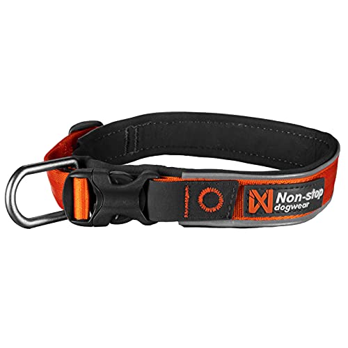 Non-stop dogwear ROAM Collar | solides, gepolstertes Halsband für Jede Aktivität, Größe:L von Non-stop dogwear