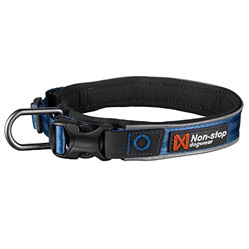 Non-stop dogwear ROAM Collar | solides, gepolstertes Halsband für Jede Aktivität, Größe:L von Non-stop dogwear