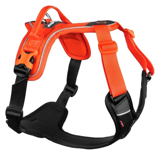 Non-stop dogwear Ramble Harness | orange | Führ und Alltagsgeschirr, Größe:L von Non-stop dogwear