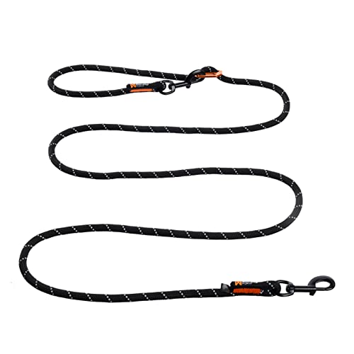 Non-stop dogwear Rock Leash Adjustable Black | Multiline, leicht verstellbar von Non-stop dogwear