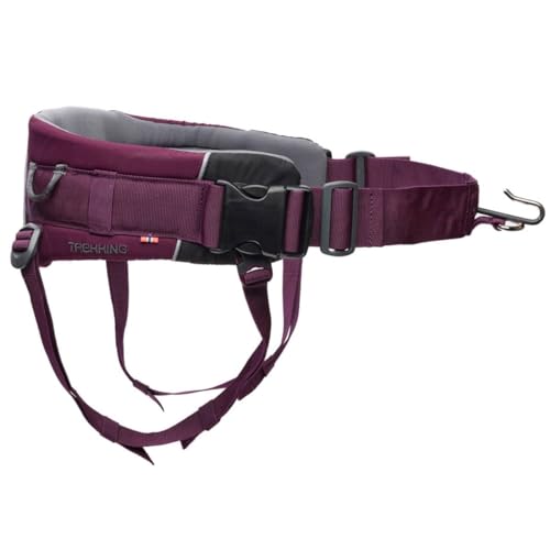 Non-stop dogwear Trekking-Belt 2.0 |122| Allrounder - Dogtrekking und Wander-Gürtel, Farbe:Purple, Größe:M von Non-stop dogwear