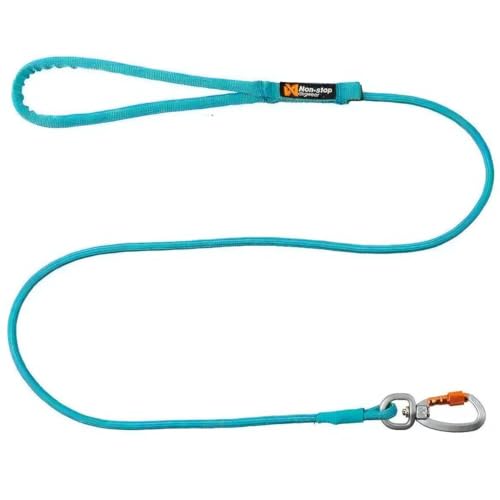 NonStop DogWear Trekking-Seilleine (Blaugrün, 2 m/6 mm) von NonStop DogWear