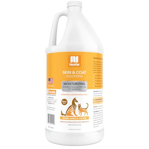 Nootie Feuchtigkeitsspendendes warmes Vanille-Kekse mit Vitamin E und Mandelöl, Haustier-Shampoo, 38 ml Nootie Feuchtigkeitsspendendes warmes Vanille-Kekse mit Vitamin E und Mandelöl, Haustier-Shampoo, 38 ml von Nootie