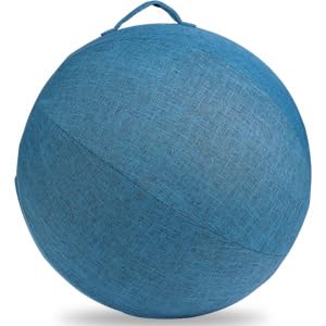 Nopaso Herding Ball für Pferde, Spielball für Pferde, Hüteball, Pferdefußball (nur Abdeckung, blau) von Nopaso