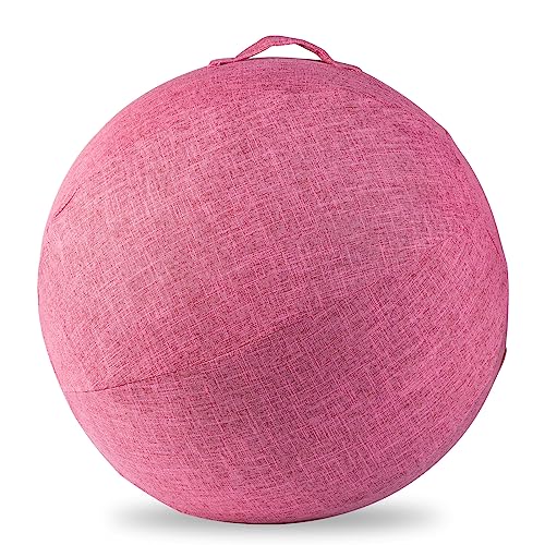 Nopaso Herding Ball für Pferde, Spielball für Pferde, Hüteball, Pferdefußball (nur Abdeckung, Rosa) von Nopaso