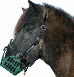 Nordic Medica Greenguard für Warmblut - Maulkorb - Fressbremse von Nordic Medica