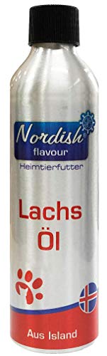 Nordish flavour Lachs Öl, reines Naturprodukt, kaltgepresst, Ergänzungsfuttermittel, 250ml von Nordish flavour