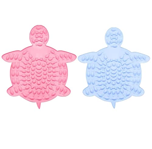 Norhogo 2 Stück Silikon Lick Mat for Dogs, Leckmatte für Hunde Licking pad Dog and Cat Bathing Leckmatte Hund Slow Feeder Mat Distraction Toy Slow Feeder für Haustier-Baden,Pflege, Hundetraining von Norhogo