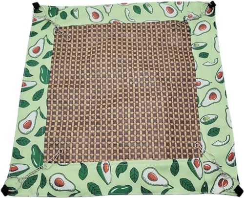 Norhogo Frettchen-Hängematte für Katzen, Kleine Hängematte für Haustiere, kühlende Sommerhängematte, Hamsterhängematte, Frettchen-Hängematte für Kaninchen, Katzen, Chinchilla (Grüne Avocado) Norhogo Frettchen-Hängematte für Katzen, Kleine Hängematte für Haustiere, kühlende Sommerhängematte, Hamsterhängematte, Frettchen-Hängematte für Kaninchen, Katzen, Chinchilla (Grüne Avocado) von Norhogo