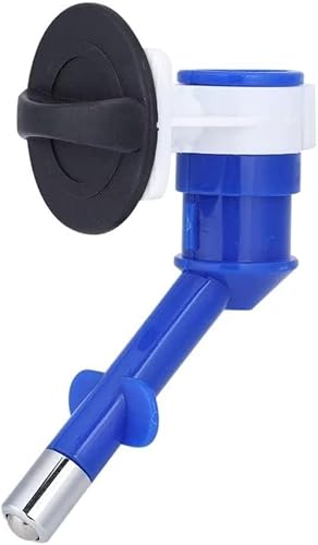 Norhogo Hängende Haustiere Wasserflaschen Tropffreier Wasserspender Hunde Wasserspender, Wasser düse, einzelne automatische Hund Katze Kaninchen Reisen tragbare Trinkflasche Brunnen Feeder (blau) von Norhogo