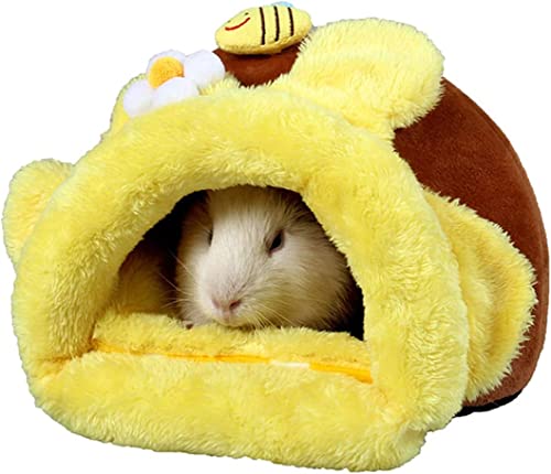 Norhogo Hamster Winter Warmes Bett, Haustier Eichhörnchen Schlafnest Warme Winterschlafsack, Süß Kleintier Haus für Chinchilla, Igel, Kaninchen, Bartagame, Hamster, Frettchen, Ratte 23x24x17 cm Norhogo Hamster Winter Warmes Bett, Haustier Eichhörnchen Schlafnest Warme Winterschlafsack, Süß Kleintier Haus für Chinchilla, Igel, Kaninchen, Bartagame, Hamster, Frettchen, Ratte 23x24x17 cm von Norhogo