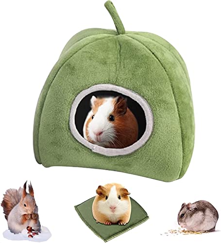 Norhogo Haustier Nest Meerschweinchen Haus, Bett für kleine Tiere, Winterhaus Warmes Haustierbett für Meerschweinchen Hamster Chinchillas Igel Frettchen Kaninchen, M（Grün） von Norhogo