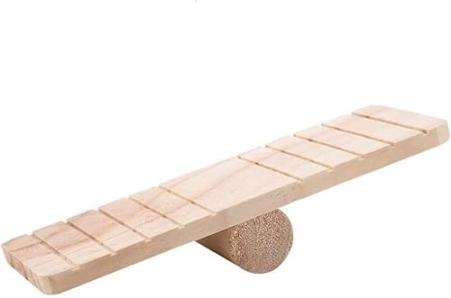 Norhogo Schaukel Wippe Spielzeug Hölzerne Wippe Hamster Spielzeug Kleintier Spielhaus Käfig Versteck Käfigdekoration, für Hamster Ratte Maus Gerbil Chinchilla Meerschweinchen Eichhörnchen von Norhogo