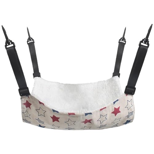 Norhogo Verstellbare Hängematte Hängende Katzenhängematte, Katzenschaukel, Katzenkäfig Hängende Hängematte Katzennest, Katzenhängematte für Katzen, Frettchen, Ratte, Kaninchen, Kleine Hunde - 57*47CM Norhogo Verstellbare Hängematte Hängende Katzenhängematte, Katzenschaukel, Katzenkäfig Hängende Hängematte Katzennest, Katzenhängematte für Katzen, Frettchen, Ratte, Kaninchen, Kleine Hunde - 57*47CM von Norhogo