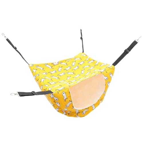 Norhogo einstellbar pet Bed Katzenversorgung, süße Katzenhängematte haustierbett Große Katzenhängematte Schlafnest für Katze gemütlich Katze Hängematte Katzenhaus Käfig Tuch - 47 * 38 * 27CM (Gelb) Norhogo einstellbar pet Bed Katzenversorgung, süße Katzenhängematte haustierbett Große Katzenhängematte Schlafnest für Katze gemütlich Katze Hängematte Katzenhaus Käfig Tuch - 47 * 38 * 27CM (Gelb) von Norhogo