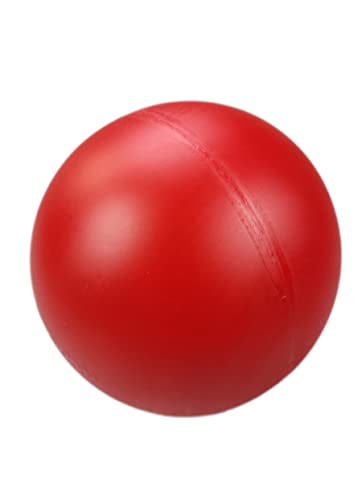 norrun Treibball für Hunde Pferde und Ferkel ungefähr ø 19 cm aus Hartplastik Hundeball Antistreßball (rot) von Norrun