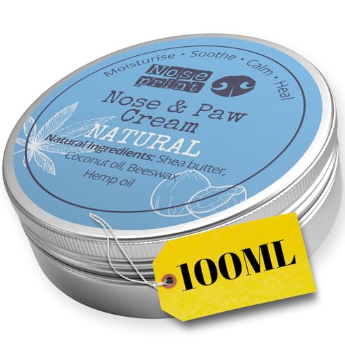 Dog Nose & Paw Balm Paw Protector | Paw Balm for Dogs | Dog Paw Moisturiser Dog Paw Balm Moisturises and Conditions and Relieves Dry and Cracked Pads | Food Grade Ingredients von Noseprint