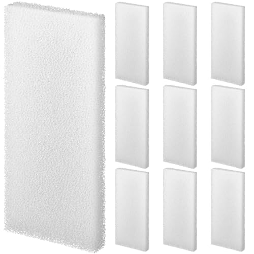 Nosiny Filterschaum-Pads, kompatibel mit U2-Unterwasserschwamm, Aquarium-Unterwasserfilter, Zubehör, kompatibel für Aquarien, Aquarien, 10 Stück von Nosiny