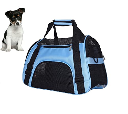 SP-Cow Haustier Träger, Transporttasche für Katzen Hunde, Comfort Fluggesellschaft zugelassen Travel, faltbar Katzenbox Oxford Gewebe mit ausgezeichneter Durchlüftung, für Katzen, Kleine Hunde, Welpen SP-Cow Haustier Träger, Transporttasche für Katzen Hunde, Comfort Fluggesellschaft zugelassen Travel, faltbar Katzenbox Oxford Gewebe mit ausgezeichneter Durchlüftung, für Katzen, Kleine Hunde, Welpen von Nother