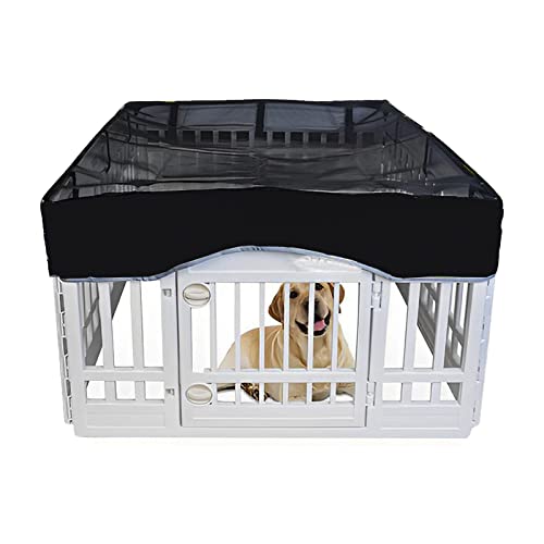 NotyBeybie Hunde-Laufstall, Haustier-Laufstall, Netzstoff-Abdeckung, Sonnenschutz, Haustierabdeckung für Hunde-Laufstall für den Innen- und Außenbereich, 91x 91cm NotyBeybie Hunde-Laufstall, Haustier-Laufstall, Netzstoff-Abdeckung, Sonnenschutz, Haustierabdeckung für Hunde-Laufstall für den Innen- und Außenbereich, 91x 91cm von NotyBeybie