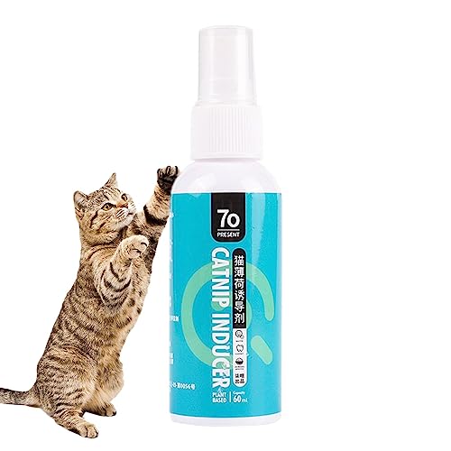 Katzen-Katzenminze-Spray,Katzenminze Cat Happy Wasserspray | Sanftes und nicht reizendes Katzentrainingsgerät für kleine, mittlere und große Katzen Novent von Novent