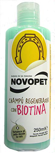 Novopet 800039 Regenerierendes Shampoo mit Biotina - 1 l von Novopet