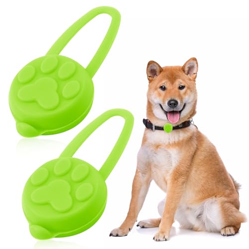 Leuchtende Hundehalsband-Lichter, 3 Modi, LED-Lichter, für Hunde und Katzen, zum Anklippen, Silikon, blinkendes Licht, Welpenhalsband, wasserdicht, Sicherheitslicht, Hundehalsband mit Batterie, für Leuchtende Hundehalsband-Lichter, 3 Modi, LED-Lichter, für Hunde und Katzen, zum Anklippen, Silikon, blinkendes Licht, Welpenhalsband, wasserdicht, Sicherheitslicht, Hundehalsband mit Batterie, für von Novstuf