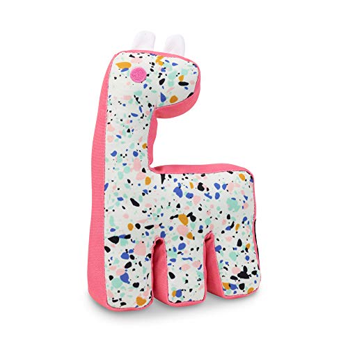 Jonathan Adler Now House Kauspielzeug für Hunde, erhältlich in verschiedenen Formen und Mustern, Giraffe, Terrazzo von Now House for Pets by Jonathan Adler