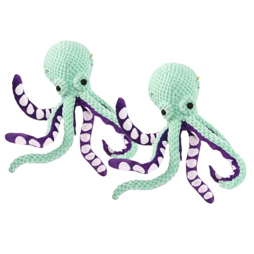Nsssunnre 2 STK Premium Plüschspielzeug für Haustiere Premium Plüsch Oktopus Quietschspielzeug für Große Hunde Plüsch mit Weichem Stoff Nsssunnre 2 STK Premium Plüschspielzeug für Haustiere Premium Plüsch Oktopus Quietschspielzeug für Große Hunde Plüsch mit Weichem Stoff von Nsssunnre