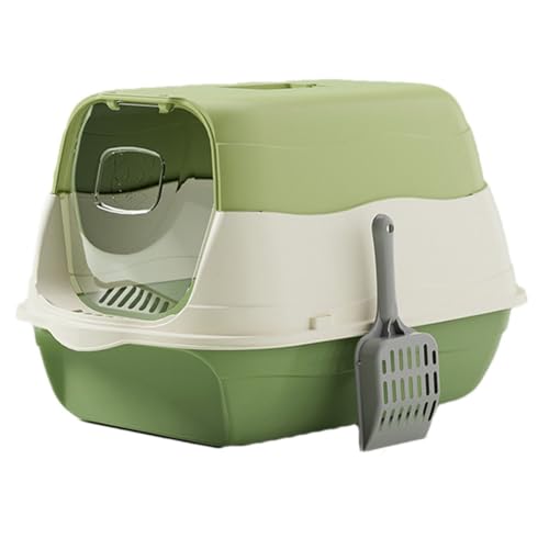Nsssunnre Komplett Geschlossene Katzentoilette, Spritzwassergeschütztes Katzentoilette, Atmungsaktiv, Herausnehmbare Kätzchentoilette, Katzenzubehör Nsssunnre Komplett Geschlossene Katzentoilette, Spritzwassergeschütztes Katzentoilette, Atmungsaktiv, Herausnehmbare Kätzchentoilette, Katzenzubehör von Nsssunnre