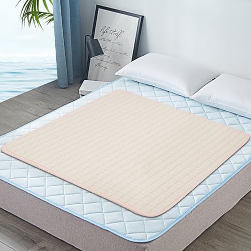Bett-Urinierunterlagen für Inkontinenz, waschbar, 101,6 x 139,7 cm, groß, wiederverwendbar, wasserdicht, weiche Urin-Pads für Urin, Erwachsene, ältere Menschen, Senioren, Frauen, Kinder und Haustiere Bett-Urinierunterlagen für Inkontinenz, waschbar, 101,6 x 139,7 cm, groß, wiederverwendbar, wasserdicht, weiche Urin-Pads für Urin, Erwachsene, ältere Menschen, Senioren, Frauen, Kinder und Haustiere von Ntoaujao
