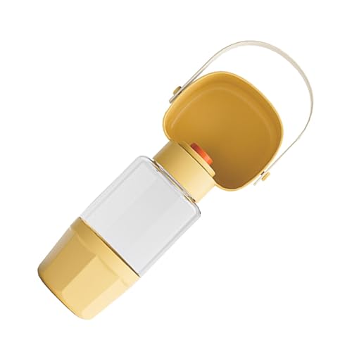 Nubamzy Hunde Outdoor Wasserflaschen | Fütterung Hund Katze Trinken 2-in-1 Haustierflasche - Auslaufsichere Reise Haustier Futter Spender Tragbare Futterspender für Spaziergänge, Picknick Nubamzy Hunde Outdoor Wasserflaschen | Fütterung Hund Katze Trinken 2-in-1 Haustierflasche - Auslaufsichere Reise Haustier Futter Spender Tragbare Futterspender für Spaziergänge, Picknick von Nubamzy