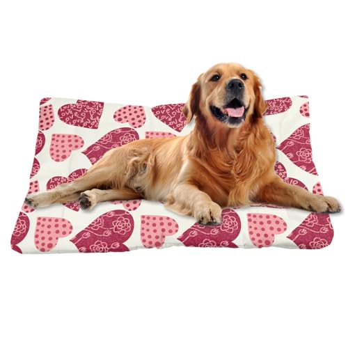 Nudoraw Hundebett Grosse Hunde,Hundekissen Grosse Hunde,Hundekörbchen,Hundebetten für Große Hund,Dog Bed,Katzenkissen,Hundekorb,Hundematte Waschbar,Hundebett Waschbar,Hundeliege,Valentinstag,91x61cm Nudoraw Hundebett Grosse Hunde,Hundekissen Grosse Hunde,Hundekörbchen,Hundebetten für Große Hund,Dog Bed,Katzenkissen,Hundekorb,Hundematte Waschbar,Hundebett Waschbar,Hundeliege,Valentinstag,91x61cm von Nudoraw