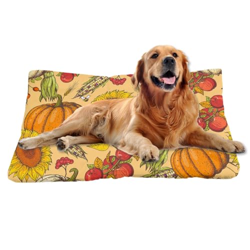 Nudoraw Hundebett Grosse Hunde,Hundekissen Grosse Hunde,Hundekörbchen,Hundebetten für Große Hund,Hundebett Waschbar,Dog Bed,Hundematte Waschbar,Hundekorb,Katzenkissen,Hundeliege,Thanksgiving,91x61cm Nudoraw Hundebett Grosse Hunde,Hundekissen Grosse Hunde,Hundekörbchen,Hundebetten für Große Hund,Hundebett Waschbar,Dog Bed,Hundematte Waschbar,Hundekorb,Katzenkissen,Hundeliege,Thanksgiving,91x61cm von Nudoraw