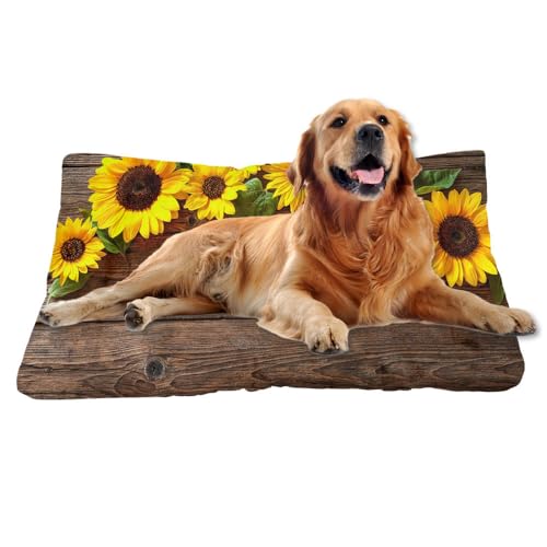 Nudoraw Hundebett Grosse Hunde,Hundekissen Grosse Hunde,Hundekörbchen,Hundebetten für Große Hund,Hundebett Waschbar,Dog Bed,Hundematte Waschbar,Hundekorb,Katzenkissen,Hundeliege,Sunflower,91x61cm Nudoraw Hundebett Grosse Hunde,Hundekissen Grosse Hunde,Hundekörbchen,Hundebetten für Große Hund,Hundebett Waschbar,Dog Bed,Hundematte Waschbar,Hundekorb,Katzenkissen,Hundeliege,Sunflower,91x61cm von Nudoraw