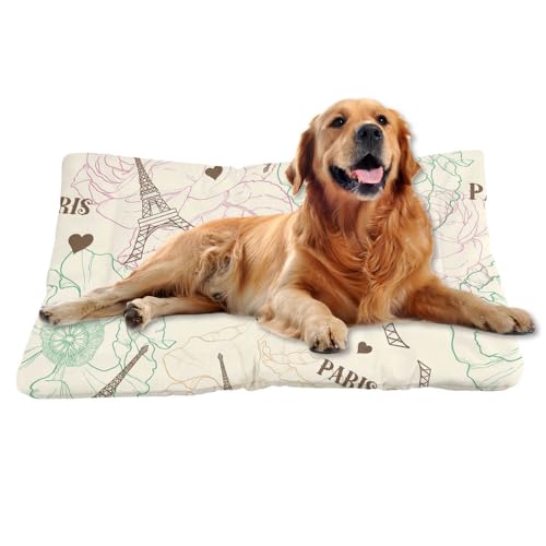 Nudoraw Hundebett Grosse Hunde,Hundekissen Grosse Hunde,Hundekörbchen,Hundebetten für Große Hund,Hundekorb,Hundematte Waschbar,Dog Bed,Hundebett Waschbar,Katzenkissen,Hundeliege,Eiffelturm,91x61cm Nudoraw Hundebett Grosse Hunde,Hundekissen Grosse Hunde,Hundekörbchen,Hundebetten für Große Hund,Hundekorb,Hundematte Waschbar,Dog Bed,Hundebett Waschbar,Katzenkissen,Hundeliege,Eiffelturm,91x61cm von Nudoraw