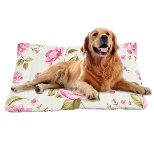 Nudoraw Hundebett Grosse Hunde,Hundekissen Grosse Hunde,Hundekörbchen,Hundebetten für Große Hund,Hundematte Waschbar,Katzenkissen,Hundekorb,Hundebett Waschbar,Dog Bed,Hundeliege,Blumenmuster,91x61cm Nudoraw Hundebett Grosse Hunde,Hundekissen Grosse Hunde,Hundekörbchen,Hundebetten für Große Hund,Hundematte Waschbar,Katzenkissen,Hundekorb,Hundebett Waschbar,Dog Bed,Hundeliege,Blumenmuster,91x61cm von Nudoraw