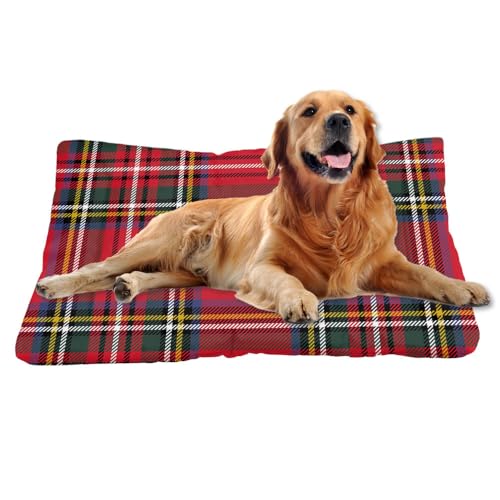 Nudoraw Hundebett Grosse Hunde,Hundekissen Grosse Hunde,Hundekörbchen,Hundebetten für Große Hund,Hundematte Waschbar,Katzenkissen,Hundekorb,Hundebett Waschbar,Dog Bed,Hundeliege,Karomuster,91x61cm Nudoraw Hundebett Grosse Hunde,Hundekissen Grosse Hunde,Hundekörbchen,Hundebetten für Große Hund,Hundematte Waschbar,Katzenkissen,Hundekorb,Hundebett Waschbar,Dog Bed,Hundeliege,Karomuster,91x61cm von Nudoraw