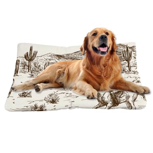 Nudoraw Hundebett Grosse Hunde,Hundekissen Grosse Hunde,Hundekörbchen,Hundebetten für Große Hund,Hundematte Waschbar,Katzenkissen,Hundekorb,Hundebett Waschbar,Dog Bed Large,Hundeliege,Cowboy,91x61cm Nudoraw Hundebett Grosse Hunde,Hundekissen Grosse Hunde,Hundekörbchen,Hundebetten für Große Hund,Hundematte Waschbar,Katzenkissen,Hundekorb,Hundebett Waschbar,Dog Bed Large,Hundeliege,Cowboy,91x61cm von Nudoraw