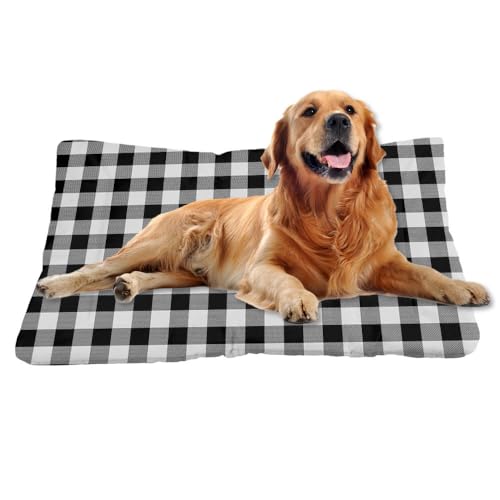 Nudoraw Hundebett Grosse Hunde,Hundekissen Grosse Hunde,Hundekörbchen,Hundebetten für Große Hund,Katzenkissen,Hundebett Waschbar,Dog Bed,Hundematte Waschbar,Hundekorb,Hundeliege,Karomuster,91x61cm Nudoraw Hundebett Grosse Hunde,Hundekissen Grosse Hunde,Hundekörbchen,Hundebetten für Große Hund,Katzenkissen,Hundebett Waschbar,Dog Bed,Hundematte Waschbar,Hundekorb,Hundeliege,Karomuster,91x61cm von Nudoraw