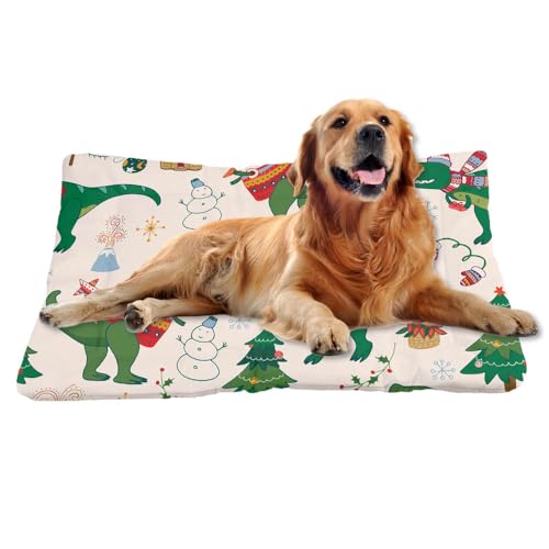 Nudoraw Hundebett Mittelgroße Hunde,Hundekissen Mittelgroße Hunde,Hundekörbchen,Dog Bed,Hundekorb,Hundematte Waschbarm,Hundebettn Waschbar,Hundebetten,Christmas Decoration,Katzenkissen,61x46cm von Nudoraw