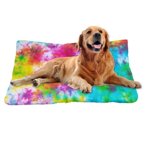 Nudoraw Hundebett Mittelgroße Hunde,Hundekissen Mittelgroße Hunde,Hundekörbchen,Hundebettn Waschbar,Hundematte Waschbarm,Hundebetten,Dog Bed,Hundekorb,Katzenkissen,Hundeliege,Regenbogenprint,61x46cm Nudoraw Hundebett Mittelgroße Hunde,Hundekissen Mittelgroße Hunde,Hundekörbchen,Hundebettn Waschbar,Hundematte Waschbarm,Hundebetten,Dog Bed,Hundekorb,Katzenkissen,Hundeliege,Regenbogenprint,61x46cm von Nudoraw